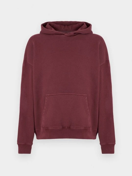 Zdjęcie produktu Bluza z kapturem Abercrombie & Fitch ciemnoczerwony