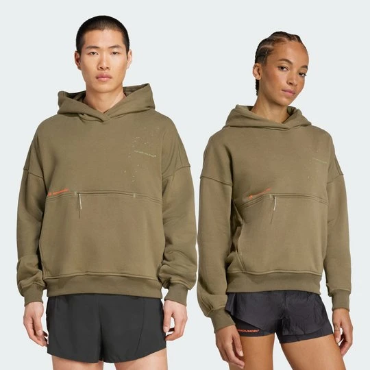 Zdjęcie produktu Bluza z kapturem Adi365 H.Koumori Running Adidas Olive Strata