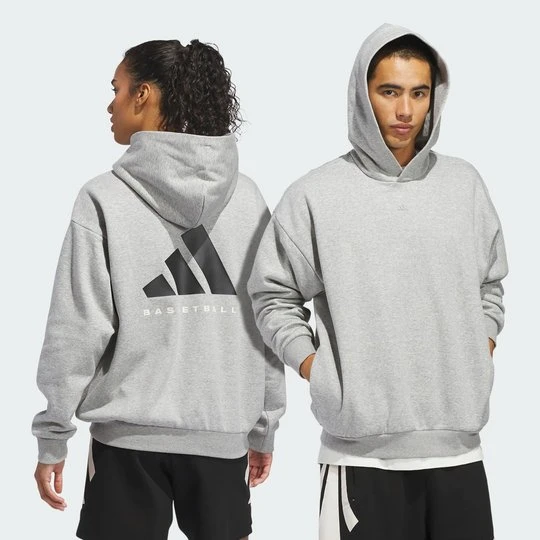 Zdjęcie produktu Bluza z kapturem adidas Basketball Fleece (uniseks)