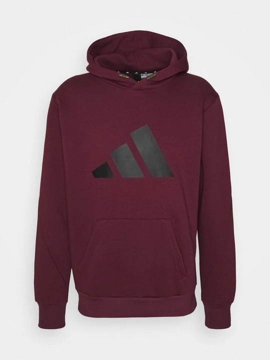 Zdjęcie produktu Bluza z kapturem Adidas bordowy