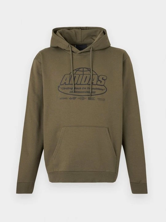 Zdjęcie produktu Bluza z kapturem adidas Originals oliwkowy