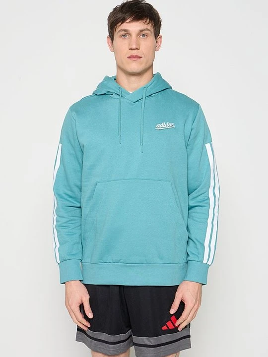 Zdjęcie produktu Bluza z kapturem Adidas petrol