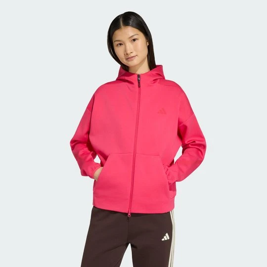 Zdjęcie produktu Bluza z kapturem adidas Z.N.E. Full Zip Power Pink
