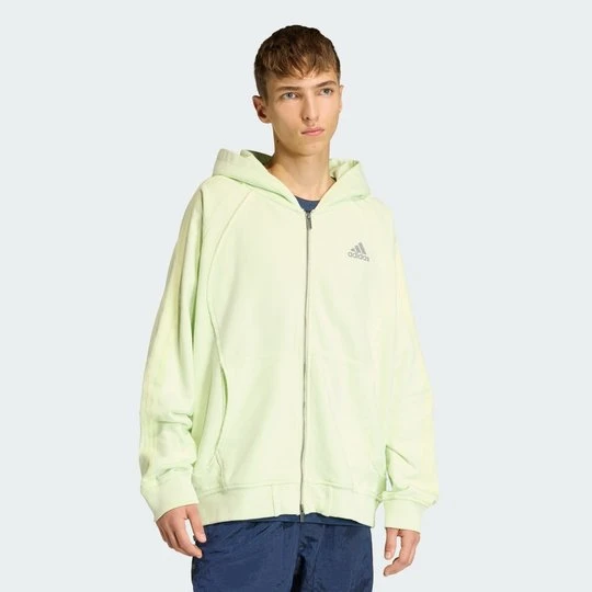 Zdjęcie produktu Bluza z kapturem Adilenium Season 4 Teamgeist Full-Zip Adidas Almost Lime