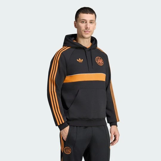 Zdjęcie produktu Bluza z kapturem Ajax Amsterdam Originals Adidas czarny