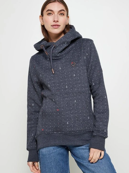 Zdjęcie produktu Bluza z kapturem ALIFE & Kickin granatowy
