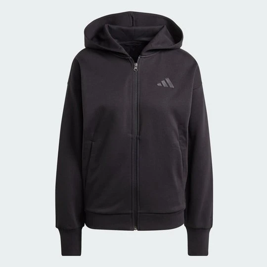 Zdjęcie produktu Bluza z kapturem ALL SZN Fleece Full-Zip Adidas czarny