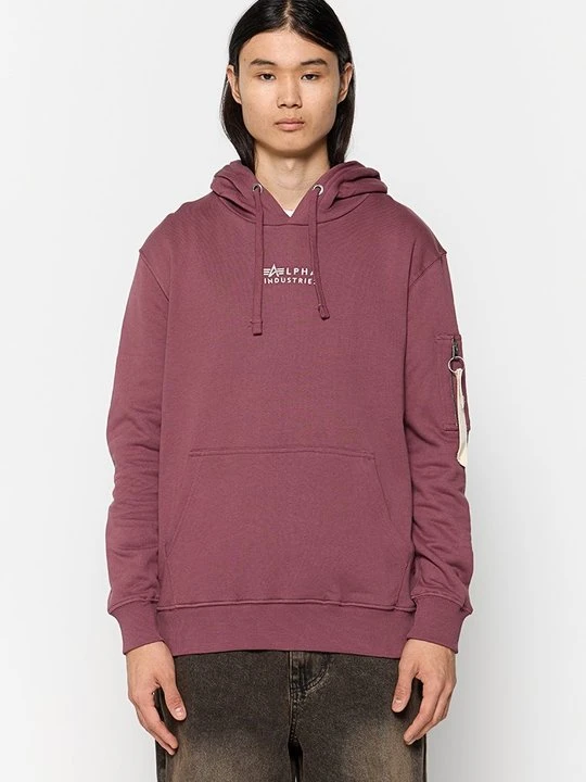 Zdjęcie produktu Bluza z kapturem Alpha Industries bordowy