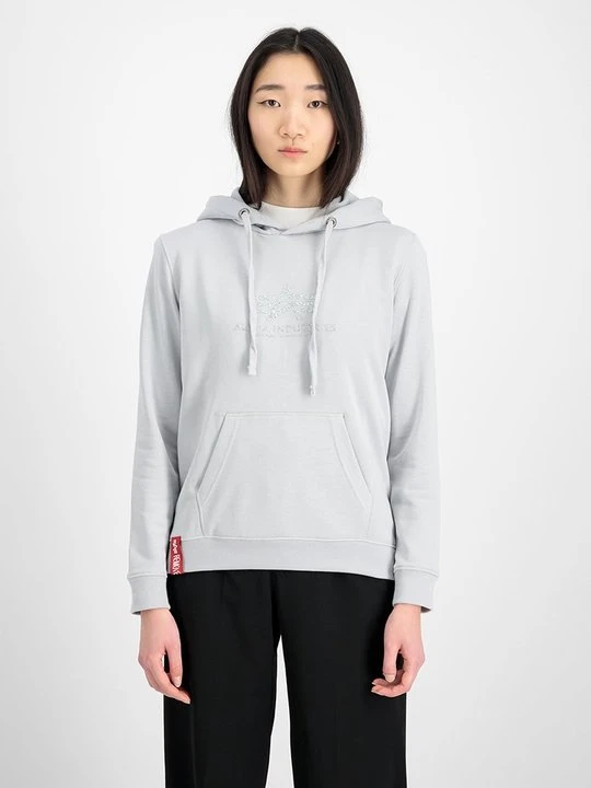 Zdjęcie produktu Bluza z kapturem Alpha Industries jasnoszary