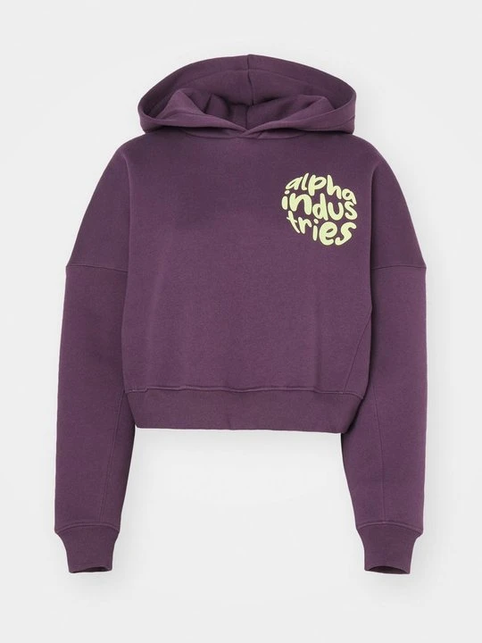 Zdjęcie produktu Bluza z kapturem Alpha Industries fioletowy