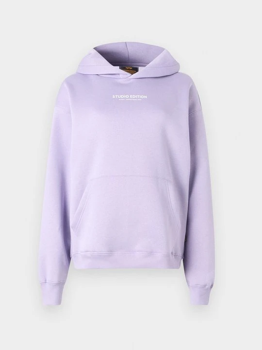 Zdjęcie produktu Bluza z kapturem Alpha Industries liliowy