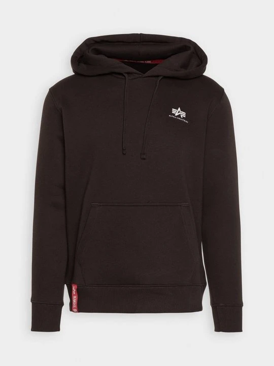 Zdjęcie produktu Bluza z kapturem Alpha Industries ciemnobrązowy