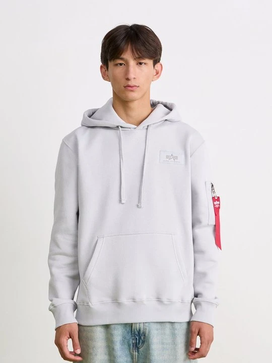 Zdjęcie produktu Bluza z kapturem Alpha Industries jasnoszary