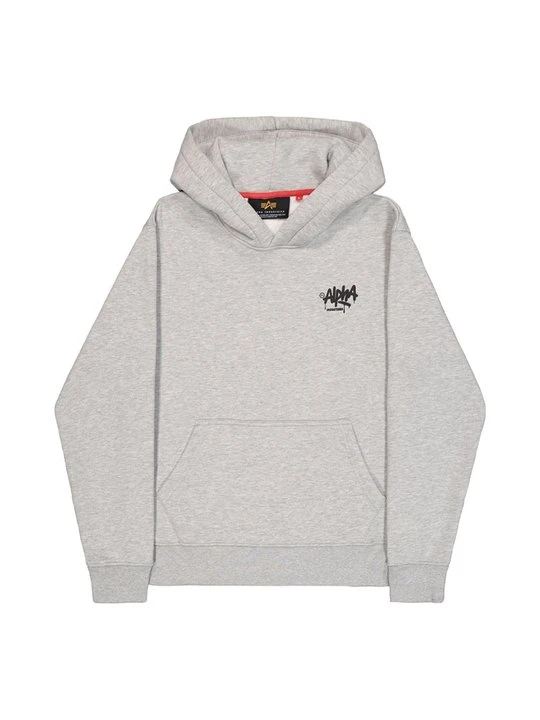 Zdjęcie produktu Bluza z kapturem Alpha Industries jasnoszary