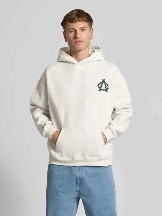 Zdjęcie produktu Bluza z kapturem Another Cotton Lab Jasnoszary