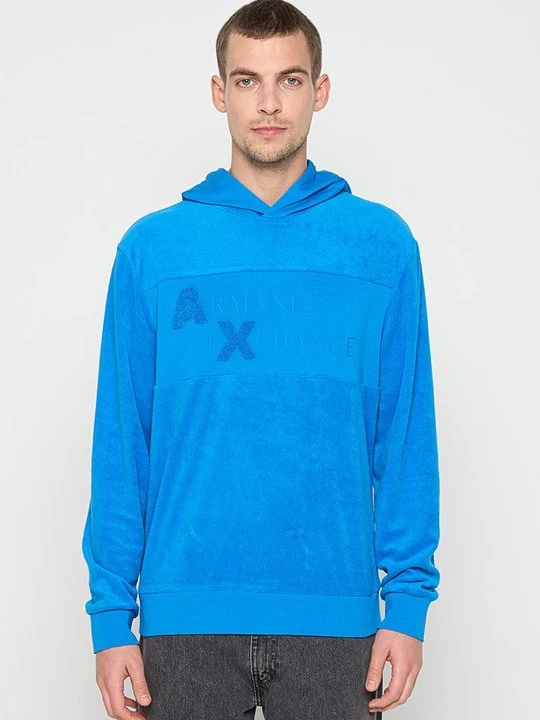 Zdjęcie produktu Bluza z kapturem Armani Exchange niebieski