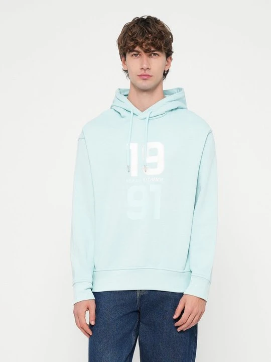 Zdjęcie produktu Bluza z kapturem Armani Exchange fioletowy