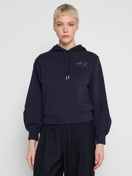 Zdjęcie produktu Bluza z kapturem Armani Exchange jagodowy