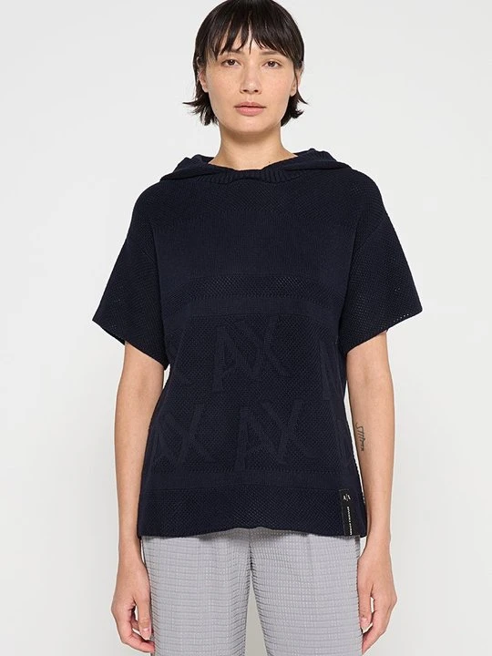 Zdjęcie produktu Bluza z kapturem Armani Exchange jagodowy
