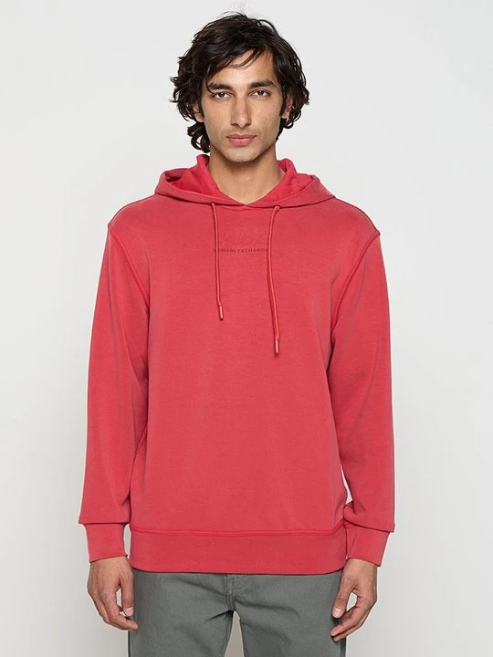 Zdjęcie produktu Bluza z kapturem Armani Exchange czerwony