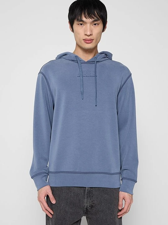 Zdjęcie produktu Bluza z kapturem Armani Exchange niebieski