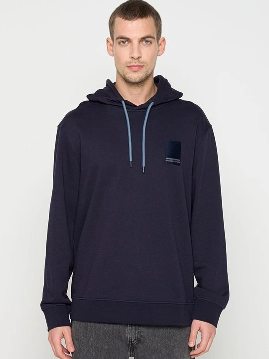 Zdjęcie produktu Bluza z kapturem Armani Exchange niebieski