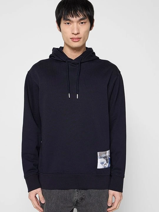 Zdjęcie produktu Bluza z kapturem Armani Exchange granatowy