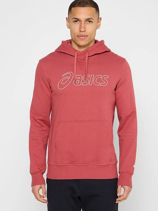 Zdjęcie produktu Bluza z kapturem Asics czerwony