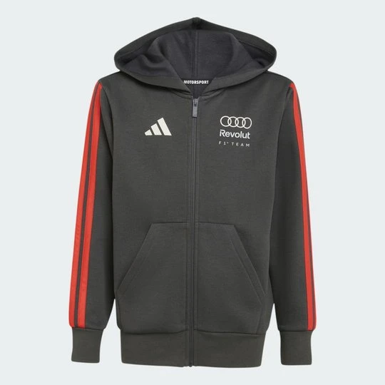 Zdjęcie produktu BLUZA Z KAPTUREM AUDI REVOLUT F1 TEAM DNA FULL ZIP Adidas Utility Black