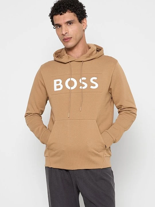 Zdjęcie produktu Bluza z kapturem Boss beżowy