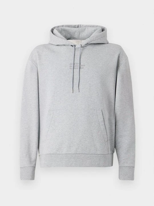 Zdjęcie produktu Bluza z kapturem Calvin Klein szary melanż
