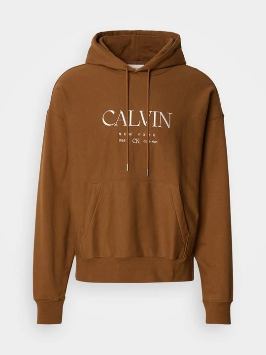 Zdjęcie produktu Bluza z kapturem Calvin Klein brązowy