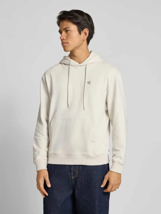 Zdjęcie produktu Bluza z kapturem Calvin Klein Jeans Złamany biały