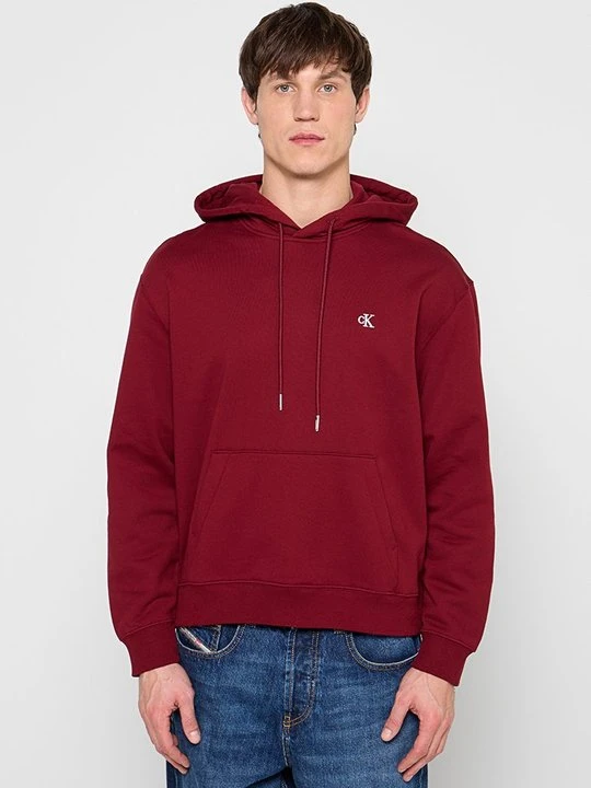 Zdjęcie produktu Bluza z kapturem Calvin Klein Jeans czerwony
