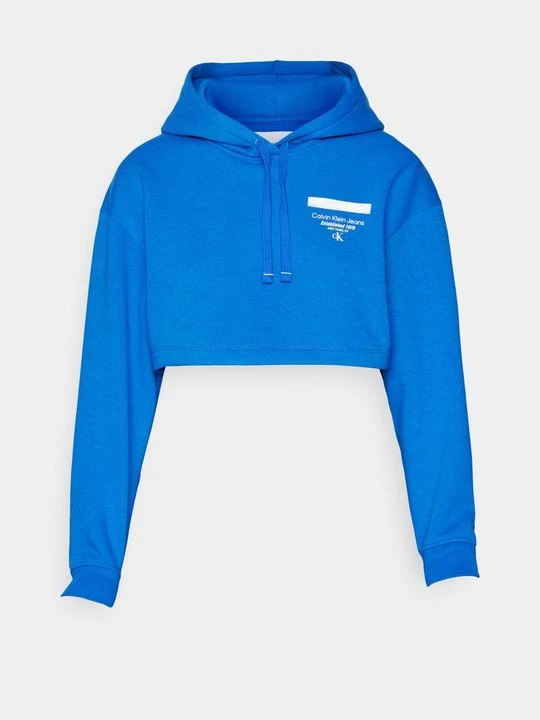 Zdjęcie produktu Bluza z kapturem Calvin Klein Jeans niebieski