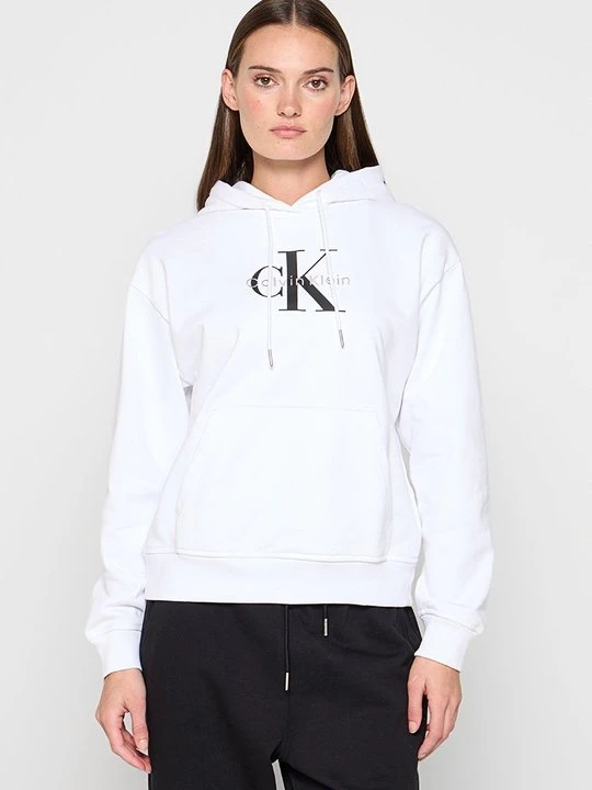 Zdjęcie produktu Bluza z kapturem Calvin Klein Jeans biały