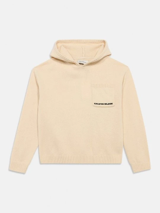 Zdjęcie produktu Bluza z kapturem Calvin Klein Jeans beżowy