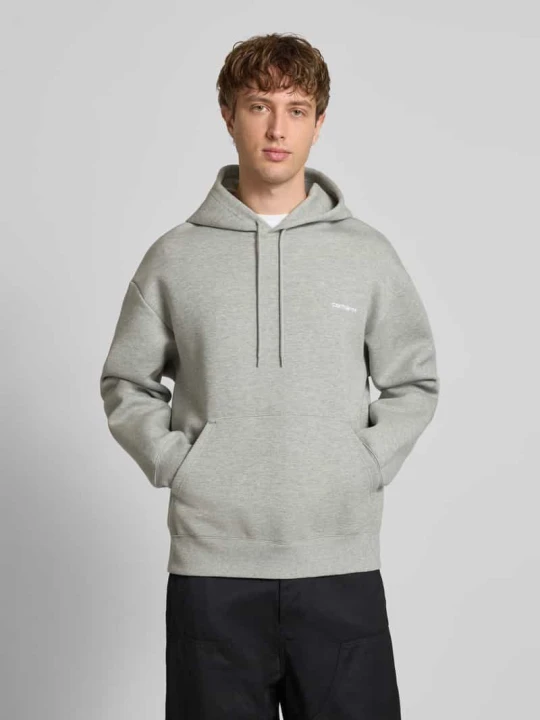 Zdjęcie produktu Bluza z kapturem z kapturem Carhartt WIP Jasnoszary melanż