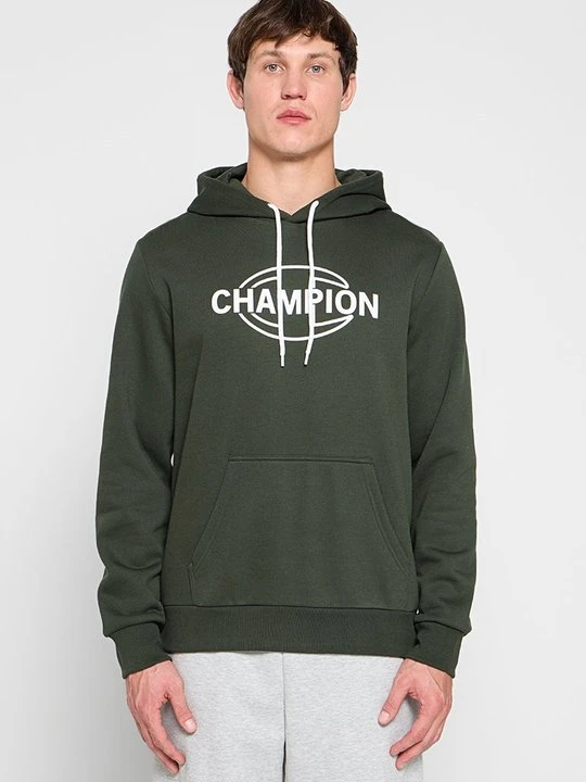Zdjęcie produktu Bluza z kapturem Champion ciemnozielony