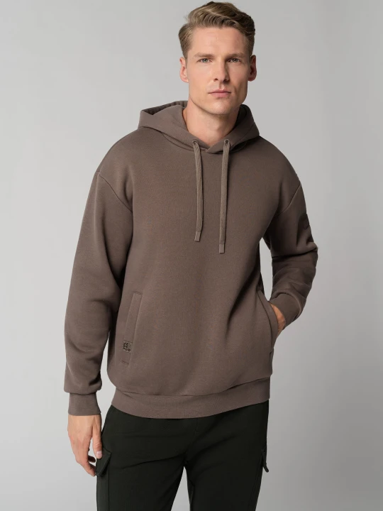 Zdjęcie produktu Bluza z kapturem, Comfort Fit, B-NAD Volcano Brązowy