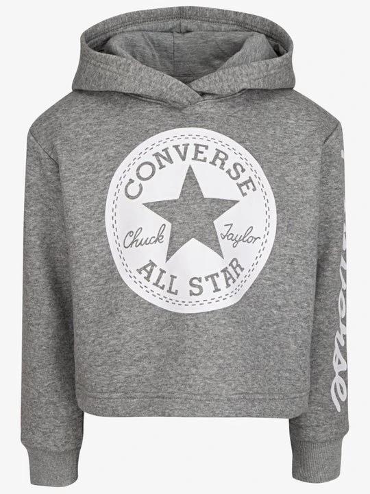 Zdjęcie produktu Bluza z kapturem Converse szary melanż