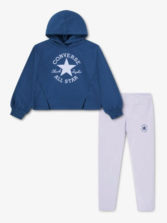 Zdjęcie produktu Bluza z kapturem Converse fioletowy