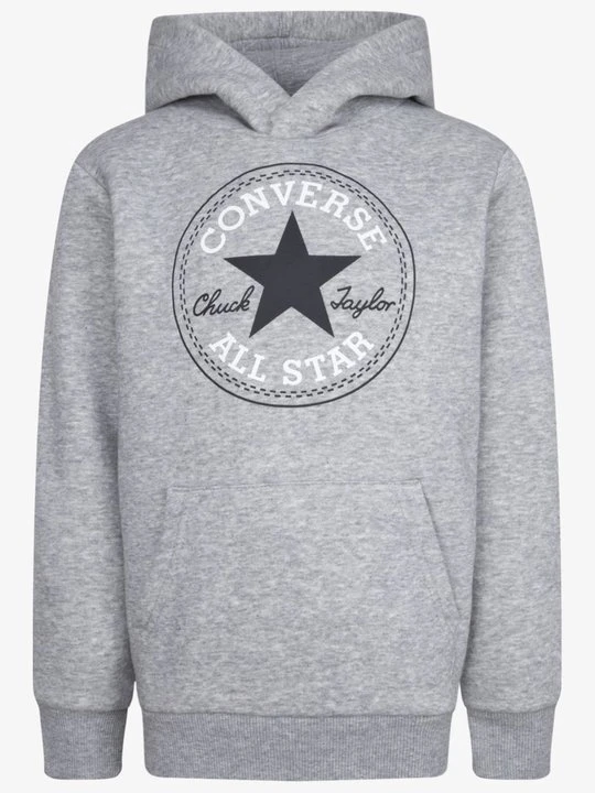 Zdjęcie produktu Bluza z kapturem Converse szary melanż