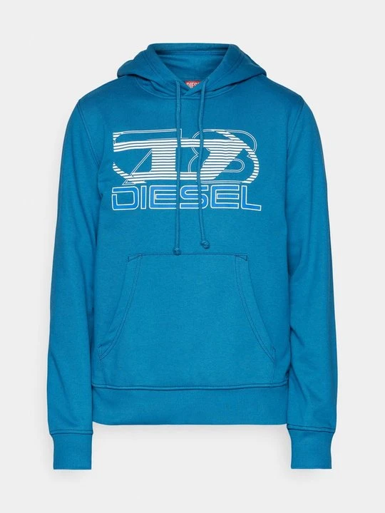Zdjęcie produktu Bluza z kapturem Diesel niebieski