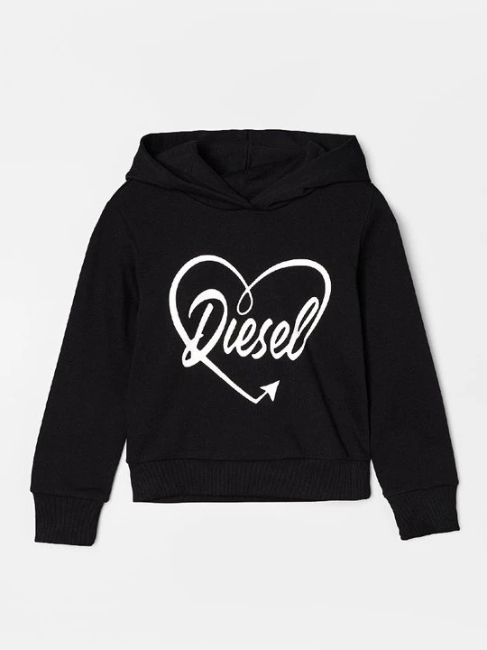 Zdjęcie produktu Bluza z kapturem Diesel czarny