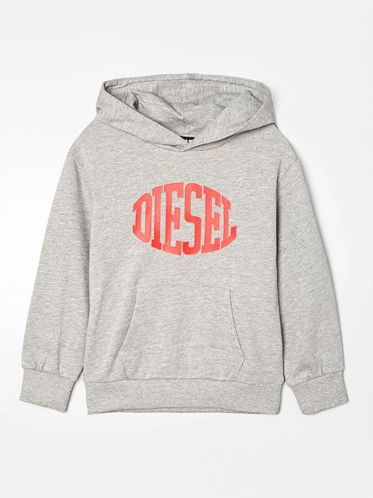 Zdjęcie produktu Bluza z kapturem Diesel szary