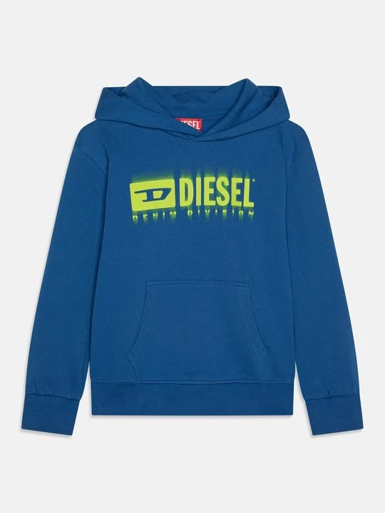 Zdjęcie produktu Bluza z kapturem Diesel niebieski