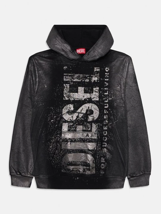 Zdjęcie produktu Bluza z kapturem Diesel czarny