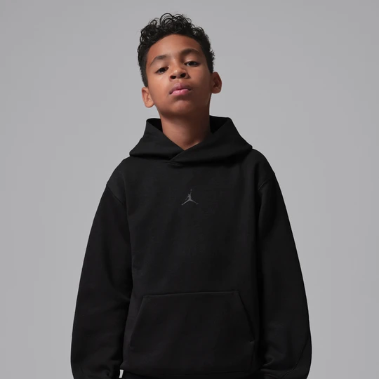Zdjęcie produktu Bluza z kapturem dla dużych dzieci Jordan Dri-FIT Core Sport - Czerń