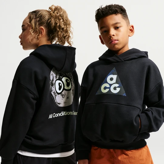 Zdjęcie produktu Bluza z kapturem dla dużych dzieci Nike ACG - Czerń